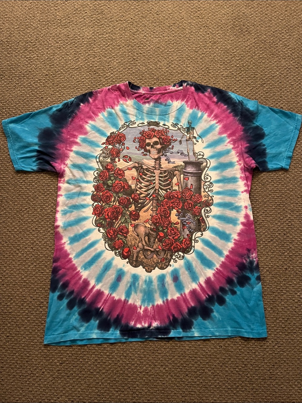 Grateful Dead original 30th Anniversary shirt - size XL
